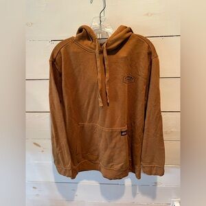 Dickie’s Men's Brown Hoodie, pullover size medium, 38-40, workwear, winter, GUC